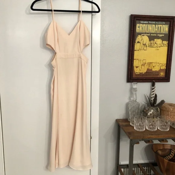 long tight midi dress Blue Zone Planet
